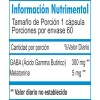 Essentials Rem (5mg Melatonina-300mg Gaba) /60 Tabletas Sabor Sin sabor