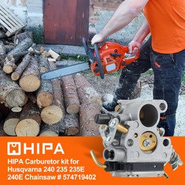 Hipa 235 Carburetor Compatible with Husqvarna 240 235E 240E 236 236E Husky Saw Chainsaw Carb Replaces 586936202 545072601 574719402 C1T-W33C