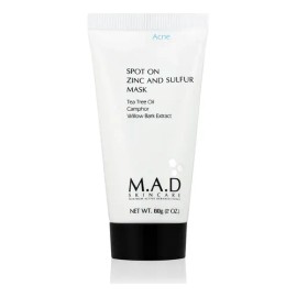 Mascarilla Spot On De Zinc Y Azufre M.a.d Skincare - Para Pi                                                                                          