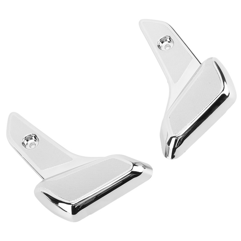 1 Pair Motorcycle Rear Foot Rest Electroplated Plastic Passenger Foot