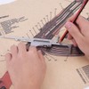 MUNEFE Welding Gauge, Stainless Steel Welding Pipe Gauge, Welding Gauge