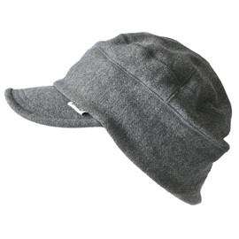 [Casual Box] CHARM Men's Work Cap, UV Protection, Sweatshirt, One Size Fits Most, 4 Colors Available, Washable Hat, Simple, Cotton, gray (dark gray)