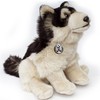 Wolf Cuddly Toy Sitting 23 cm Sitting Plush Toy *