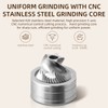 Manual Coffee Bean Grinder Capacity 25g with CNC Stainless Steel