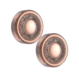 Replacement Heads for Flawless Generation 1 2PCS, Mellbree Facial Hair Remover Replacement Heads Compatible with Finishing Touch Flawless Facial Hair Removal Tool Rose Gold
