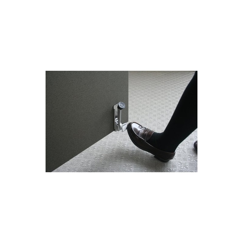 nomuratekku Pedal Door Stopper Silver N – 2423