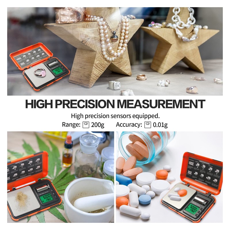 AHOSOUTLY Archery Scale Dual Unit and HD Display LCD Digital