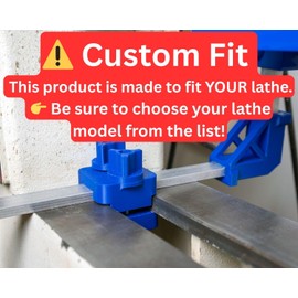 Simple Dust Collection System for Split-Bed Wood Lathe (Fits 4" Tubing, RIKON 70-100 12x16 Mini Lathe)