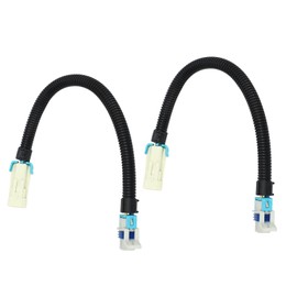 2PCS 12in Oxygen Sensor Wiring Harness Aging Resistant Black Replacement For Pintiac G8 GT V8 2008‑2009