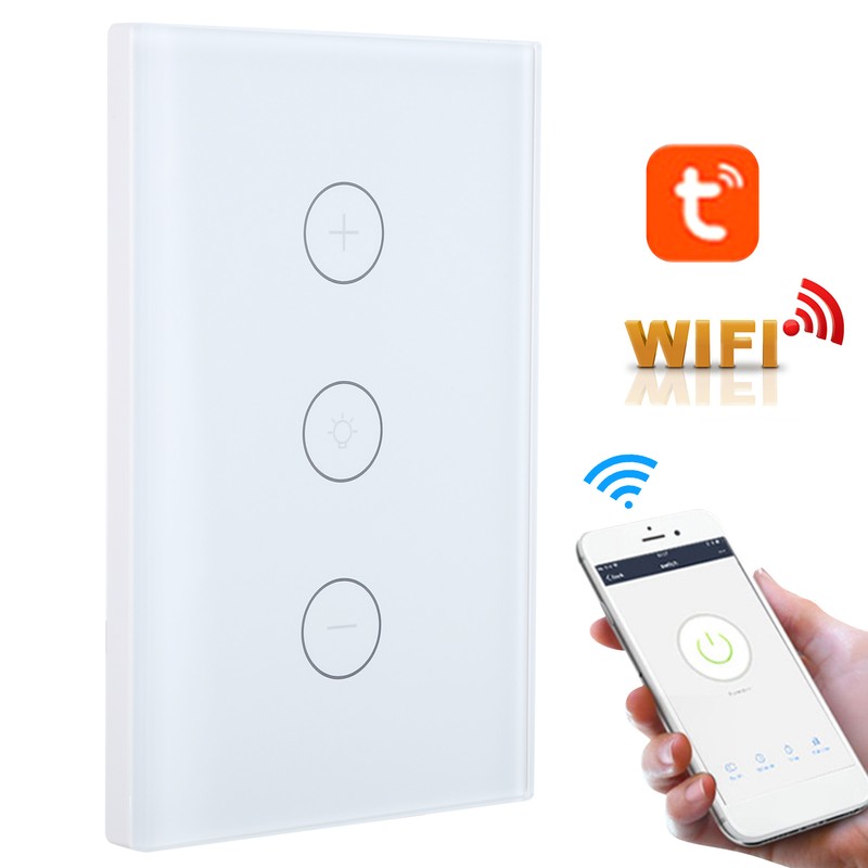 Intelligent Touch Dimmer Switch WIFI Wireless APP Voice Remote Control