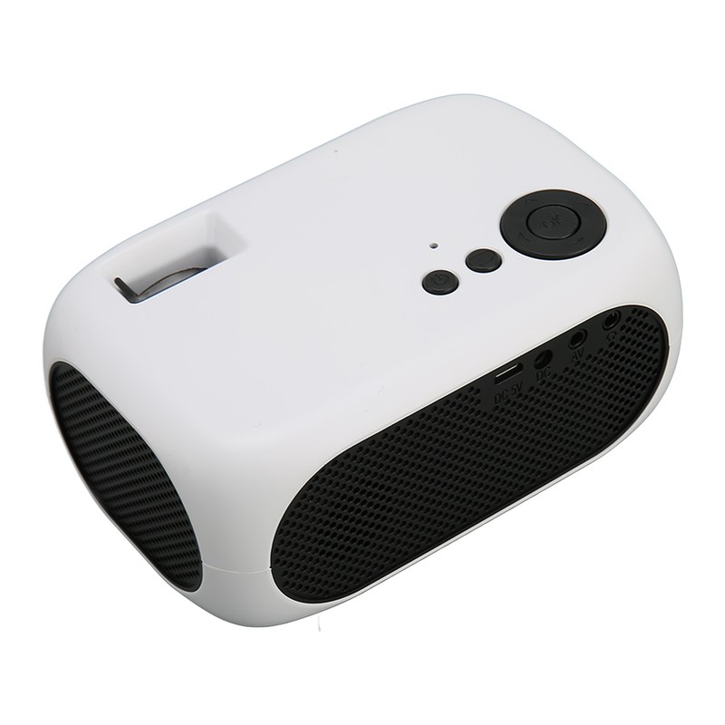M24 Mini Portable Projector Multifunction 360 Degree Surround Sound Home