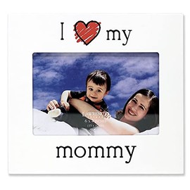 Lawrence Frames 550064 'I Love My Mommy' Picture Frame, 6 by 4-Inch, White