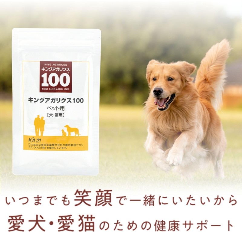 King Agaricus 100 Dog and Cat Supplement, Daily Health Care