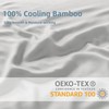 LINENOVA 100% Bamboo Pillowcase Body Size - Breathable Cooling for