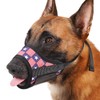 LUCKYPAW Dog Muzzle for Small Medium Large Dogs, Soft Muzzle