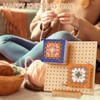 Crochet Blocking Board and Pins, Granny Square Blocking Board for