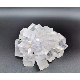 CRIGEMA Naturstein Rohstein Heilstein Heilstein Meditation Reiki (ISLAND SPATO 3-4 cm)