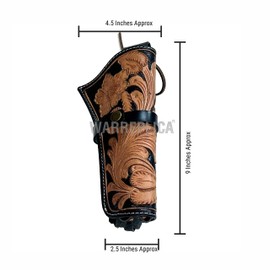 warreplica Leather Western Gun Holster Heritage 22 Holster .38 .44 .45 .357 .358 Cowboy Holsters for Revolvers 4" to 8" Approx Heritage Rough Rider Leather Holster
