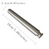 CNFLASK Stainless Steel 2oz Tube Flask Portable Mini Water Bottle