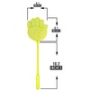 OFXDD Fly Swatter, Long Fly Swatter Pack, Fly Swatter Heavy