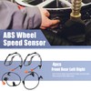 uxcell 4pcs Front Rear Left Right ABS Sensor Wheel Speed