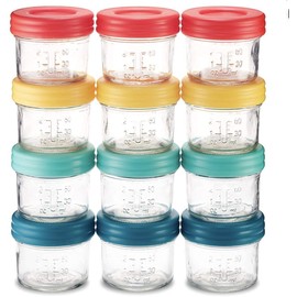 Mason Jar Storage for Breastmilk (Mixed Jar Set (8 Pack))