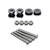 TCMI Quick Release Docking Sissy Bar Hardware Kit Fits for