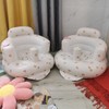 Baby Inflatable Chair Portable Foldable Printed Leakproof Soft Shower Sofa