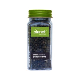Planet Organic Spices Peppercorns Whole Black 60g