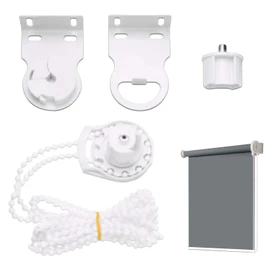 Hertl 28mm Roller Blind Clutch - Comprehensive Window Blinds and Shades Repair Kit with Metal Bracket and Beaded Chain - Suitable for Roller Shades and Roller Blinds
