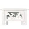 eHemco Plant Decorating Stand End Table Side Table with Storage