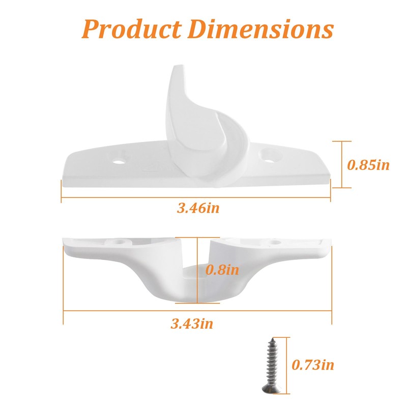 VIDABTE Window Locks & latches for Andersen, Sash Lock and