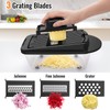 8 Blade All-in-1 Vegetable Chopper Mandoline Slicer with Container, Food