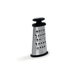 Barazzoni Piccola Grattugia My Utensyl Oval Grater 3 Facets Stainless Steel