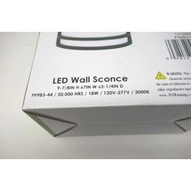 Sunset Lighting - F9983-44 - Led Wall Sconce 18W 1300Lm 3000K 120-277V