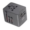 Universal Travel Adapter International Plug Power Converter Multi Outlets