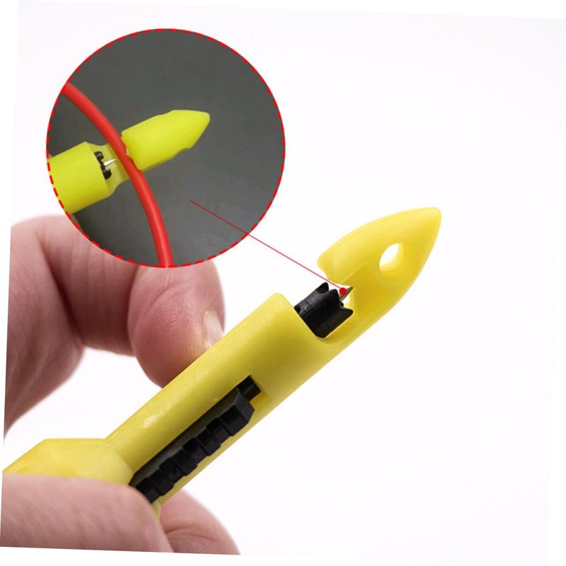 Tofficu 4pcs Automotive Diagnostic Test Probes Insulation Wire Piercing Tools