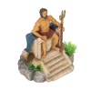 Simulation King Statue Aquarium Decoration Resin Safe Fish Tank Decoration