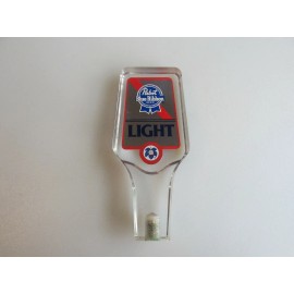 Pabst Vintage Pabst Blue Ribbon Light Acrylic Beer Tap Handle NEW