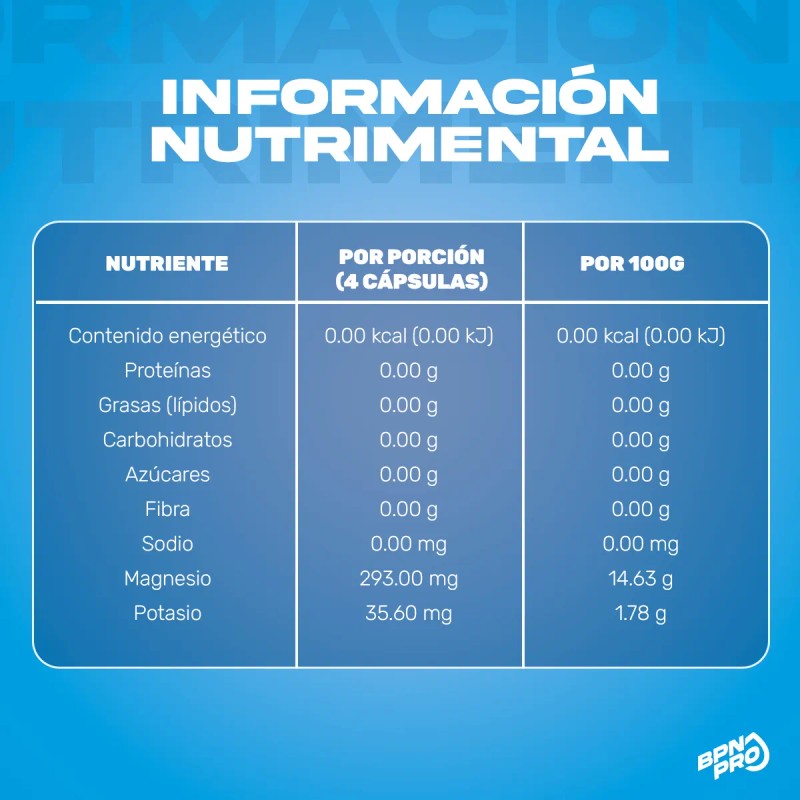 Citrato De Magnesio Y Potasio Creatina Monohidratada Energa, Anticalambres, Salud