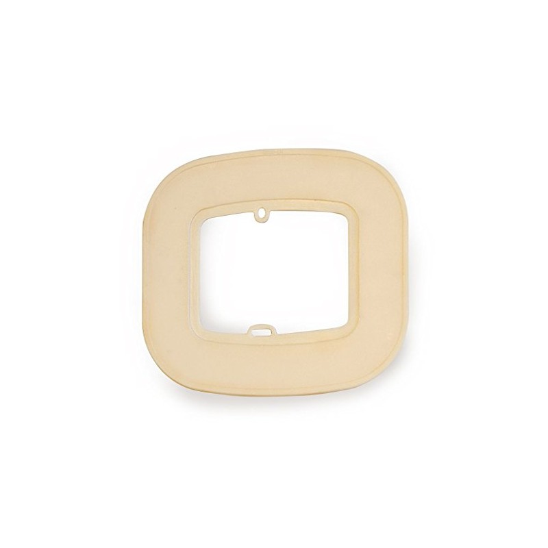 Emerson F61-2499 Wall Plate for Thermostat, White,
