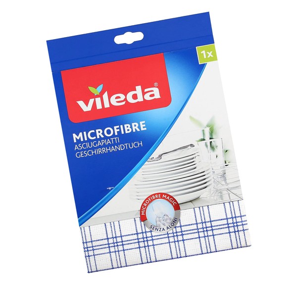 VILEDA Microfibre Tea Towel 55 x 40 cm