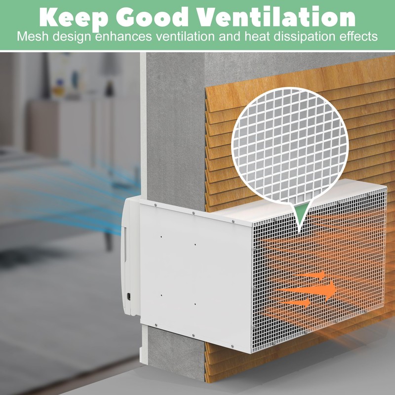 Memrita Through The Wall Air Conditioner Sleeve for 26 Inch