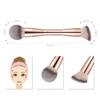 Brocha para base y corrector – Brocha multiusos de doble
