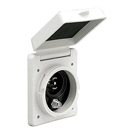 Marinco PH6574TV Marine Standard Poly Finish Phone and Cable TV Inlet