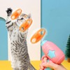 WVRLY Colourful Cat Fetch Toys Cat Chasing Flying Propeller Cat