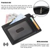 flintronic Credit Card Wallet, RFID Blocking Genuine Leather Card Holder