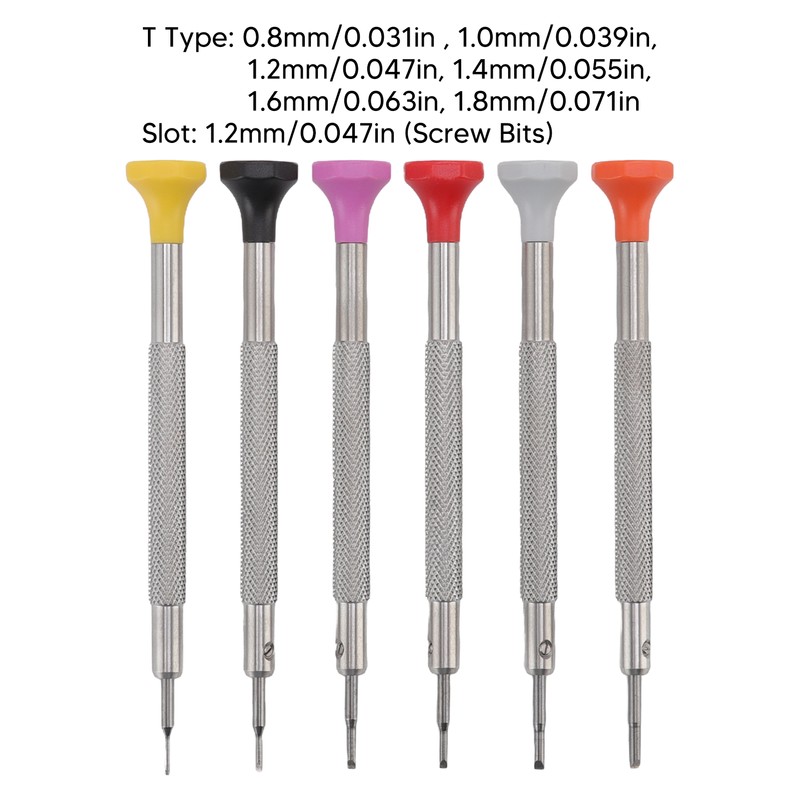 Watch Screwdriver Set High Carbon Steel Skid Resistance Multifunctional Watch