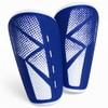 Vizari 'Vector' Slip-in Football Shin pads for Adults - Blue