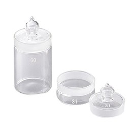 Azuone 6-743-05 Weighing Bottle, Tubular 2.0 x 3.1 inches (50 x 80 mm), 4.7 fl oz (120 ml)